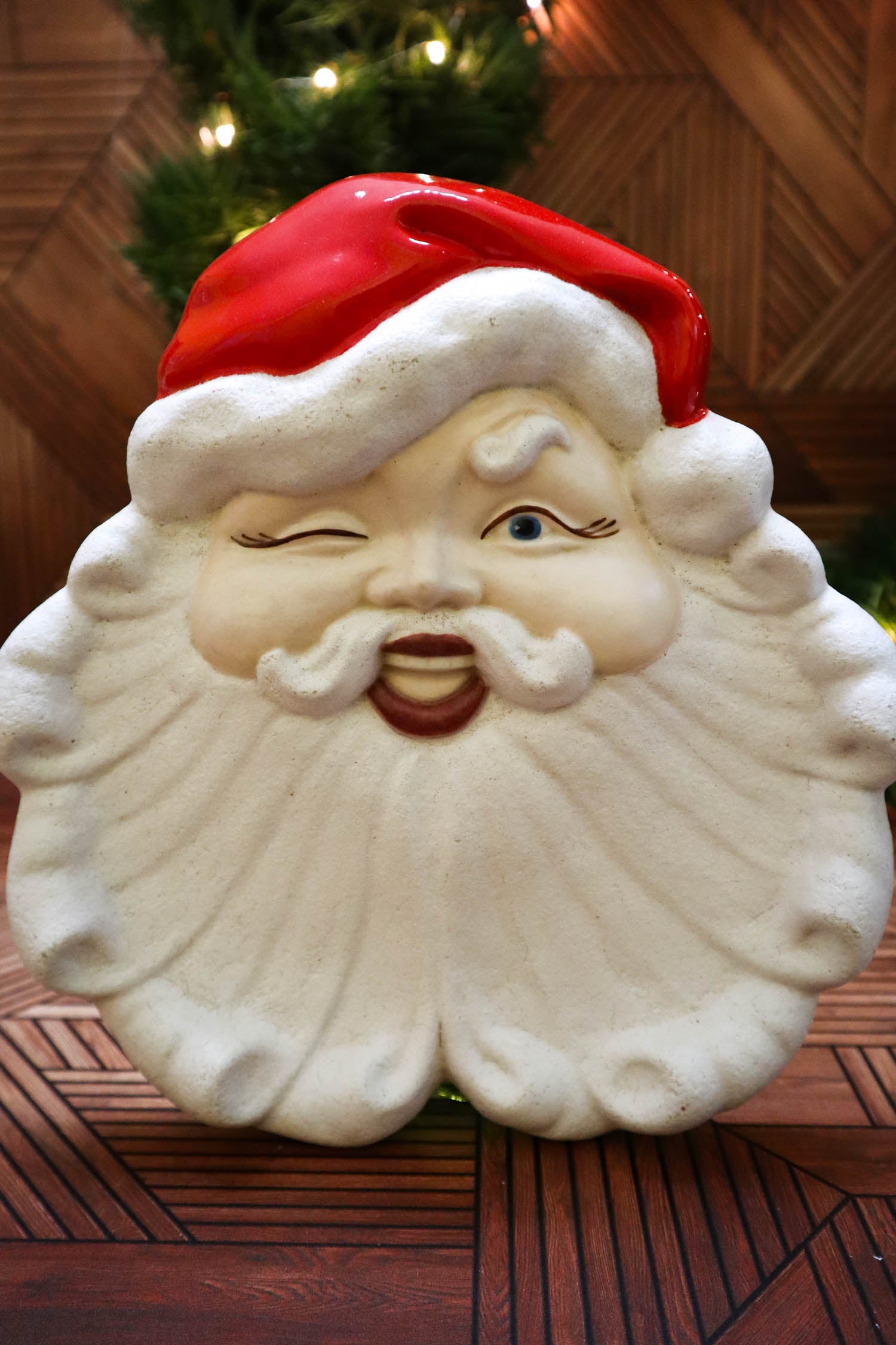 merry christmas santa claus ceramic measuring