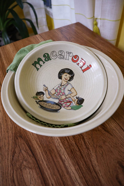 Mama Macaroni Pasta Serving Set
