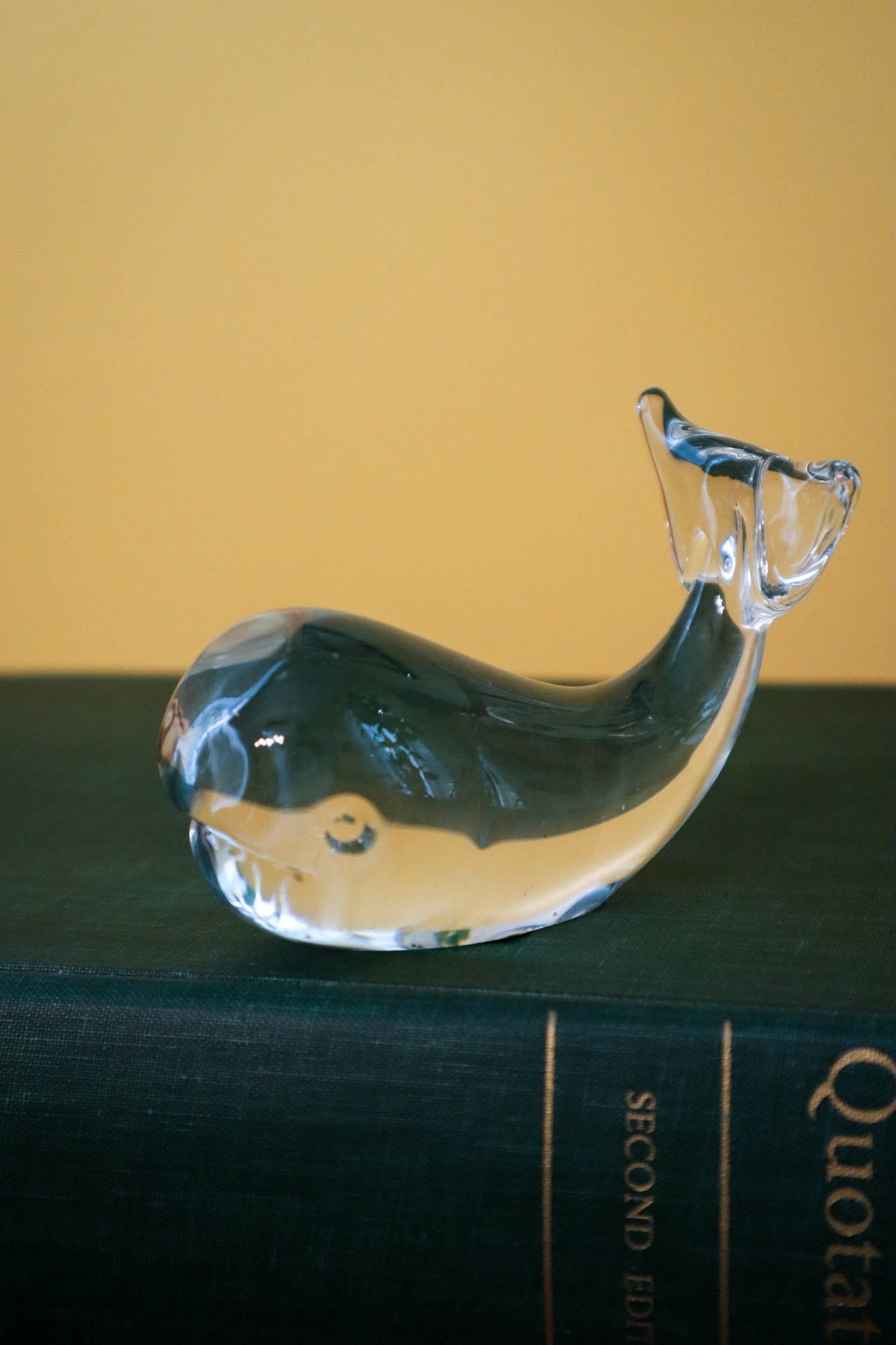 Clearly a Whale Paperweight