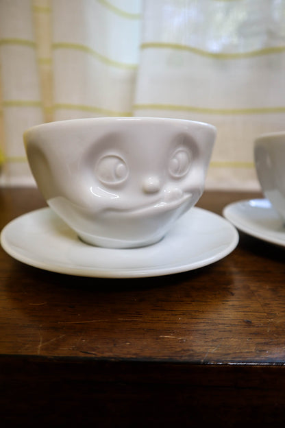 Funny Face Cup & Saucer Sets