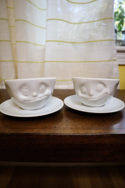 Funny Face Cup & Saucer Sets