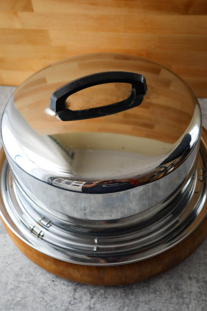 Chrome Dome Cake Keeper