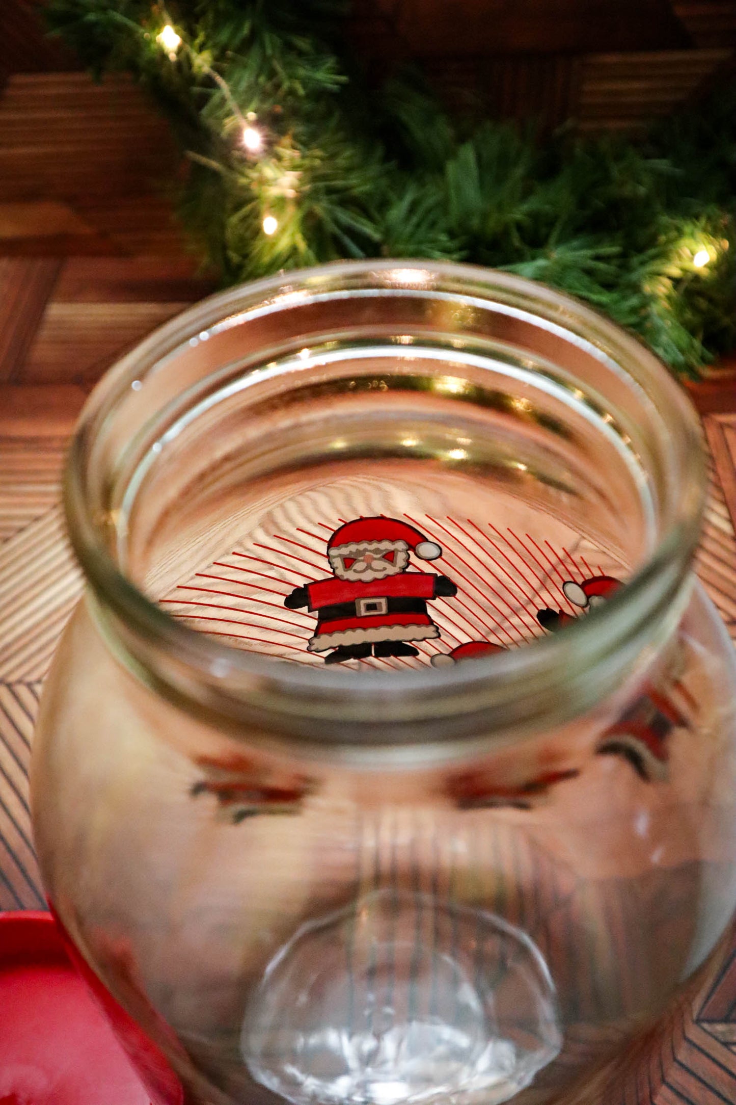 Totally '80s Santa Christmas Cookie Jar