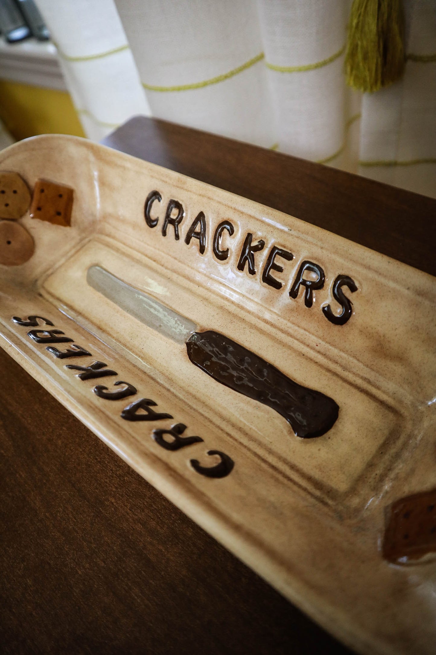 A Tray for Crackers