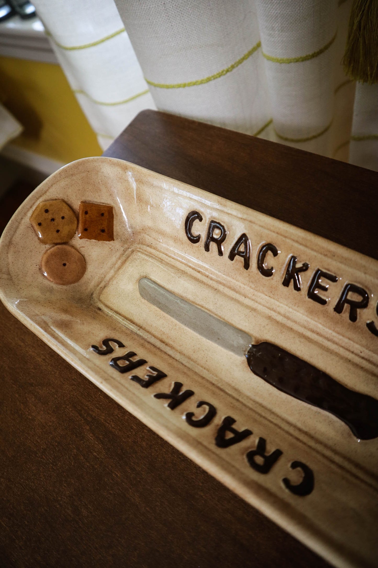 A Tray for Crackers