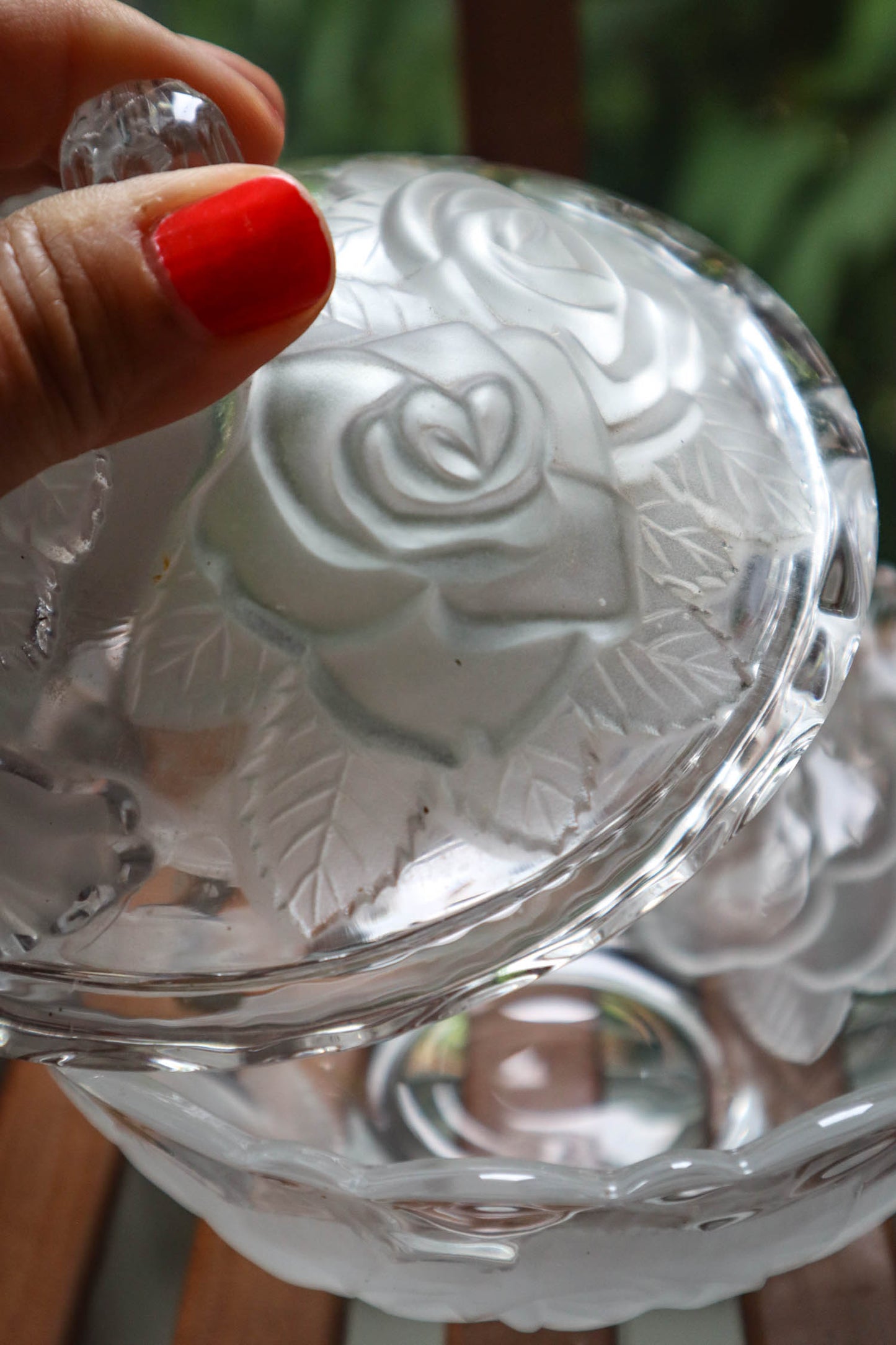 Stop & Smell the Roses Candy Dish
