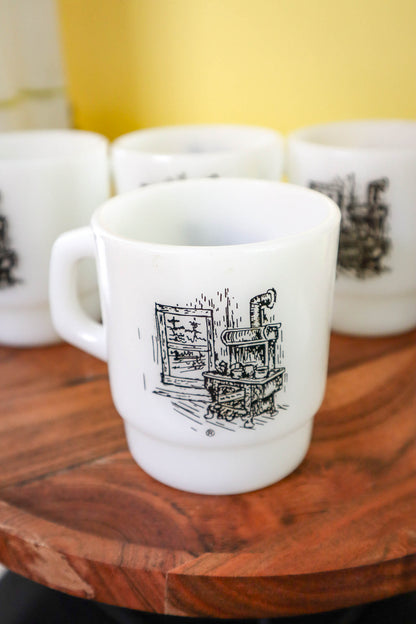 Crackling Fire King Mugs