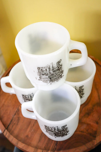 Crackling Fire King Mugs