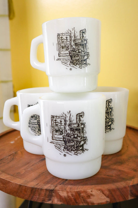 Crackling Fire King Mugs