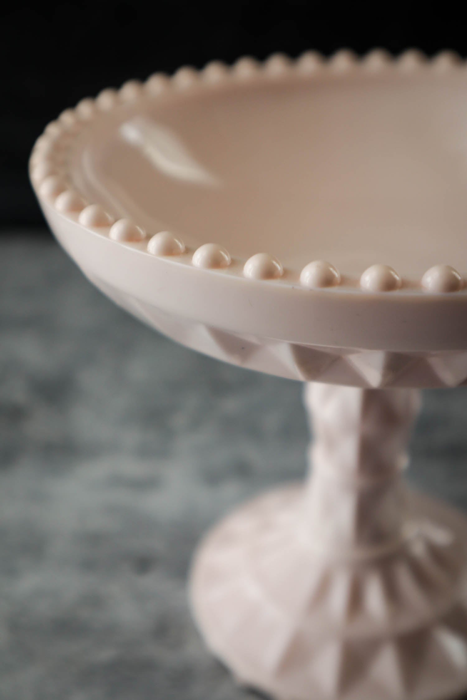 Pink Milk Glass Dinnerware – Coming Soon