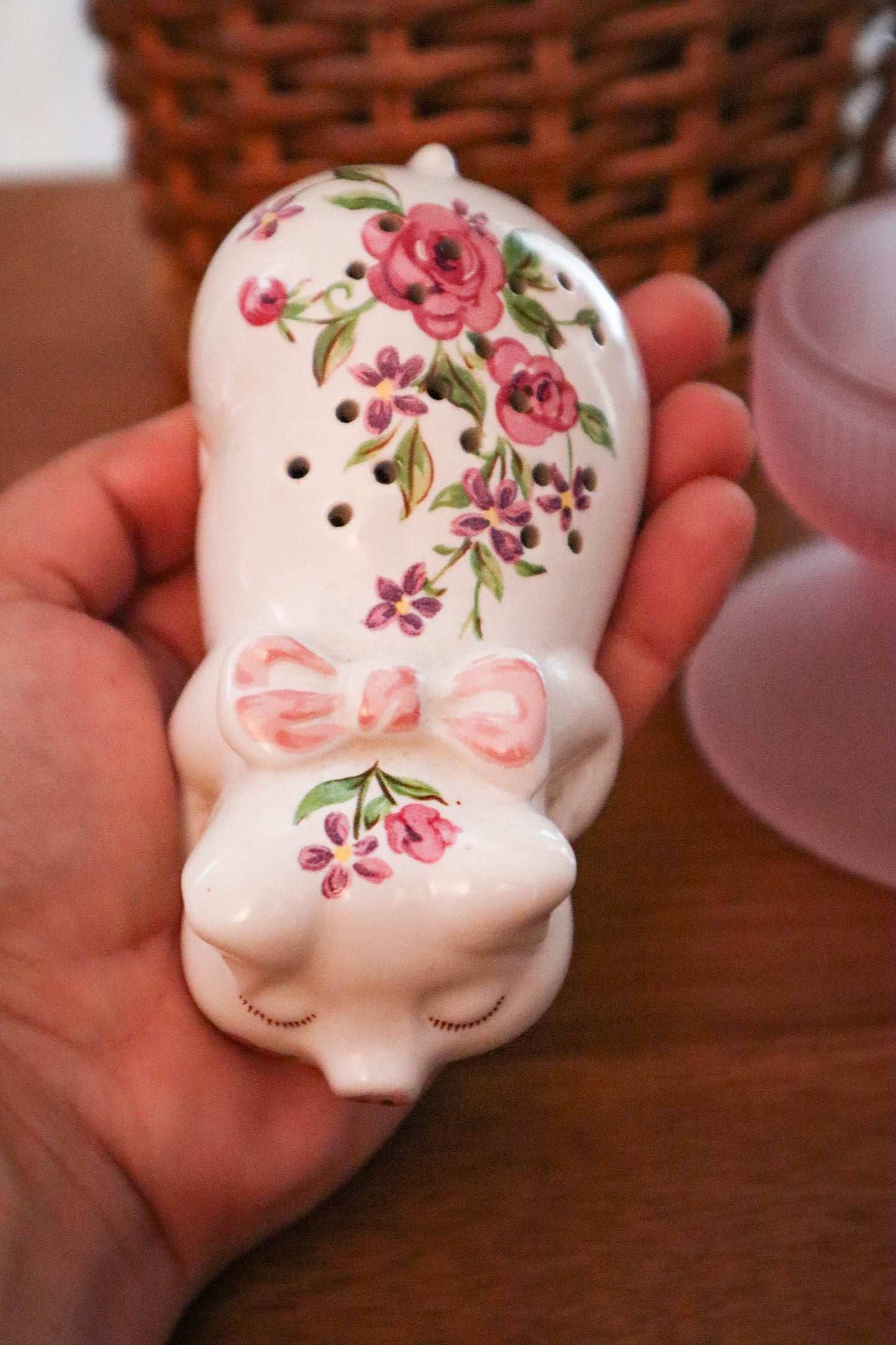 Perfumed Porcelain Piggy
