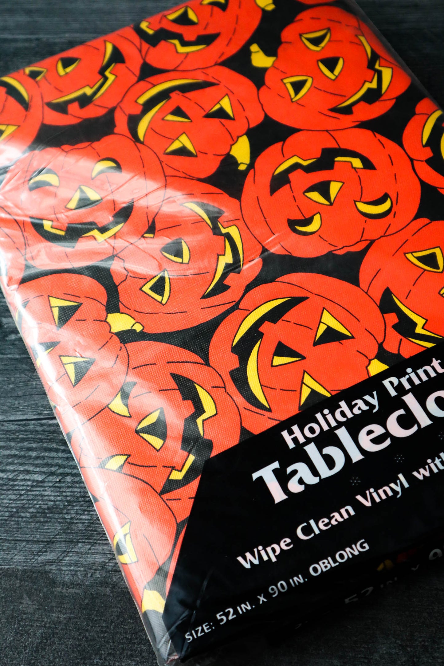 Joking Jack-O-Lanterns Tablecloth