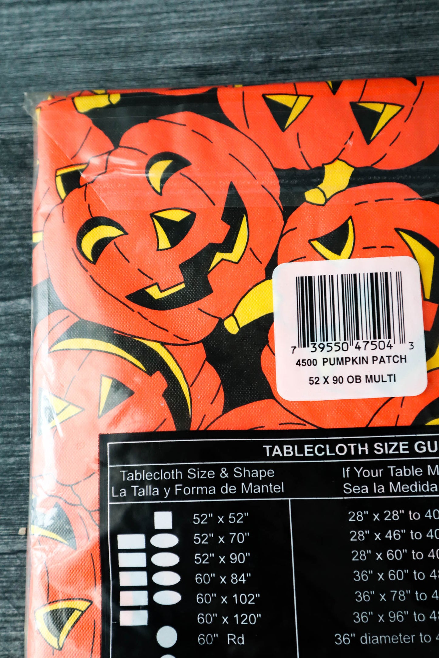 Joking Jack-O-Lanterns Tablecloth