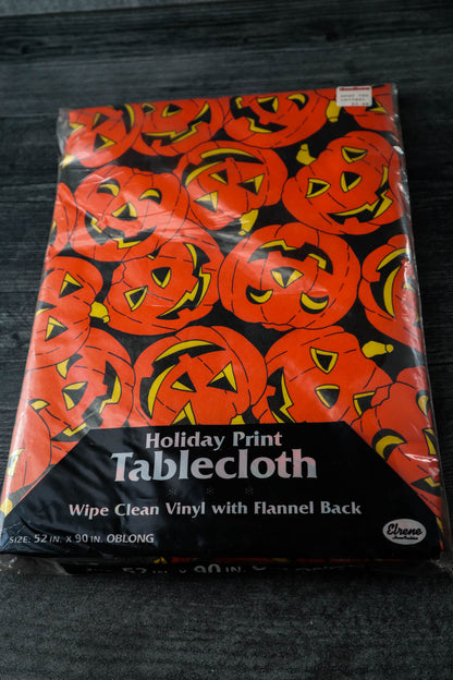 Joking Jack-O-Lanterns Tablecloth