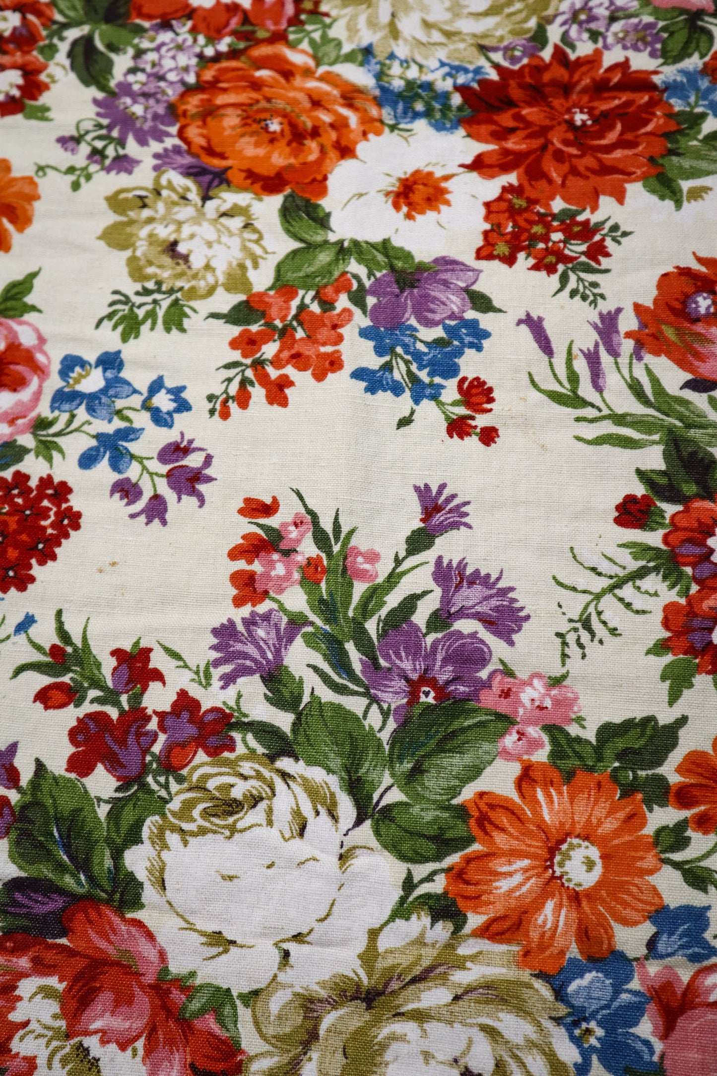 Fall Floral Tablecloth