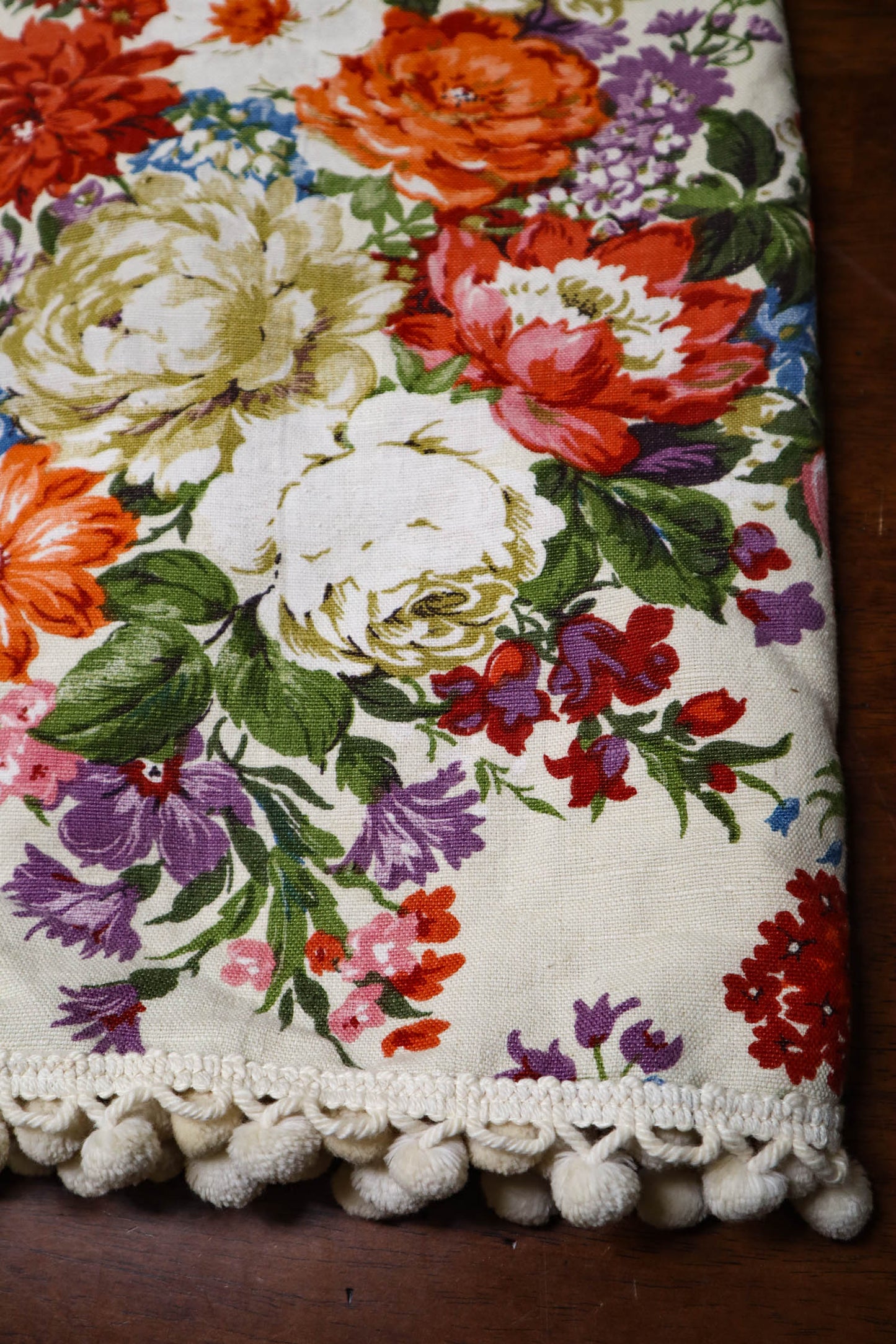 Fall Floral Tablecloth