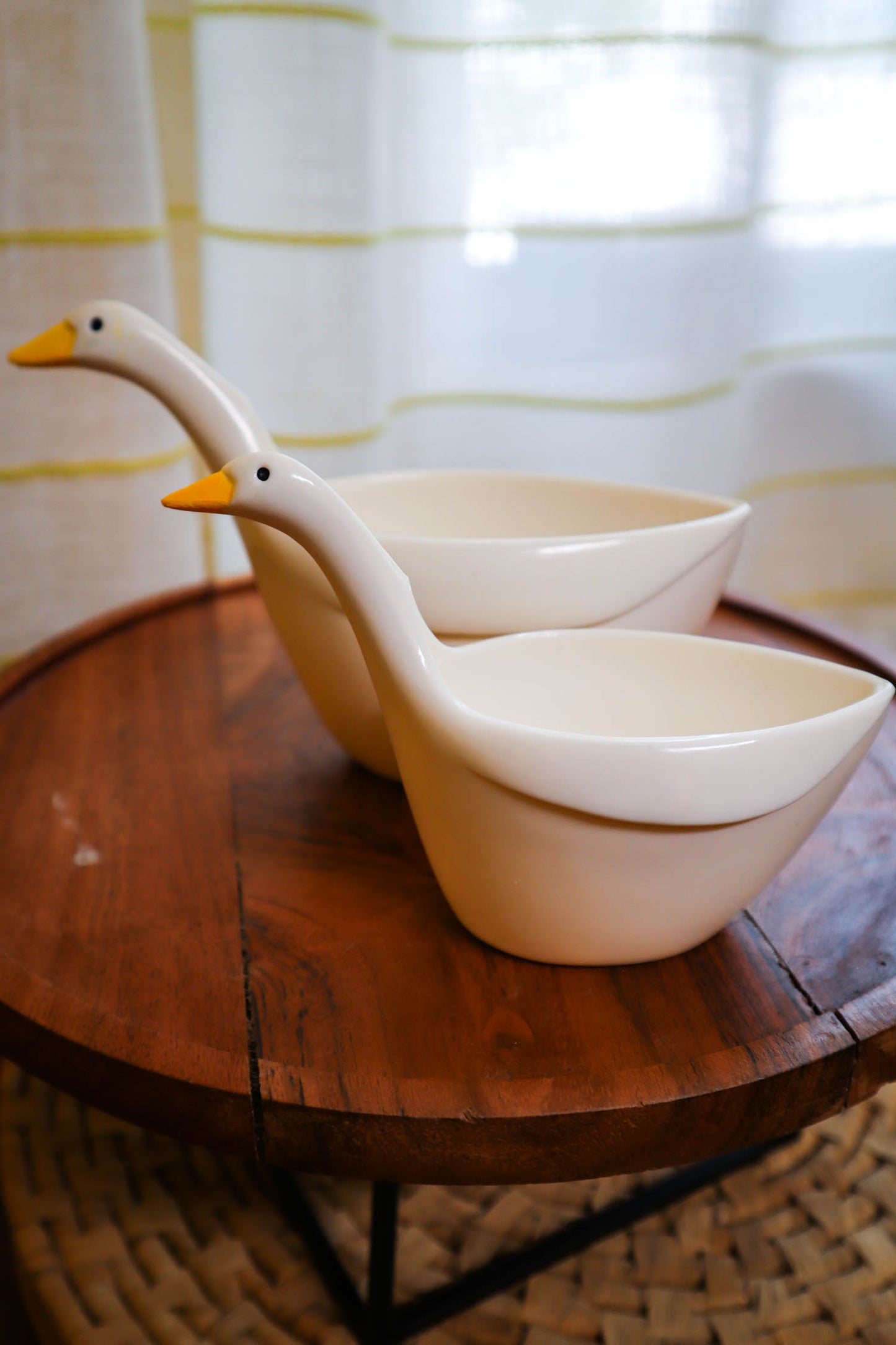 Mavin  4 DUCK GEESE STACKING NESTING MELAMINE MEASURING CUPS NEW