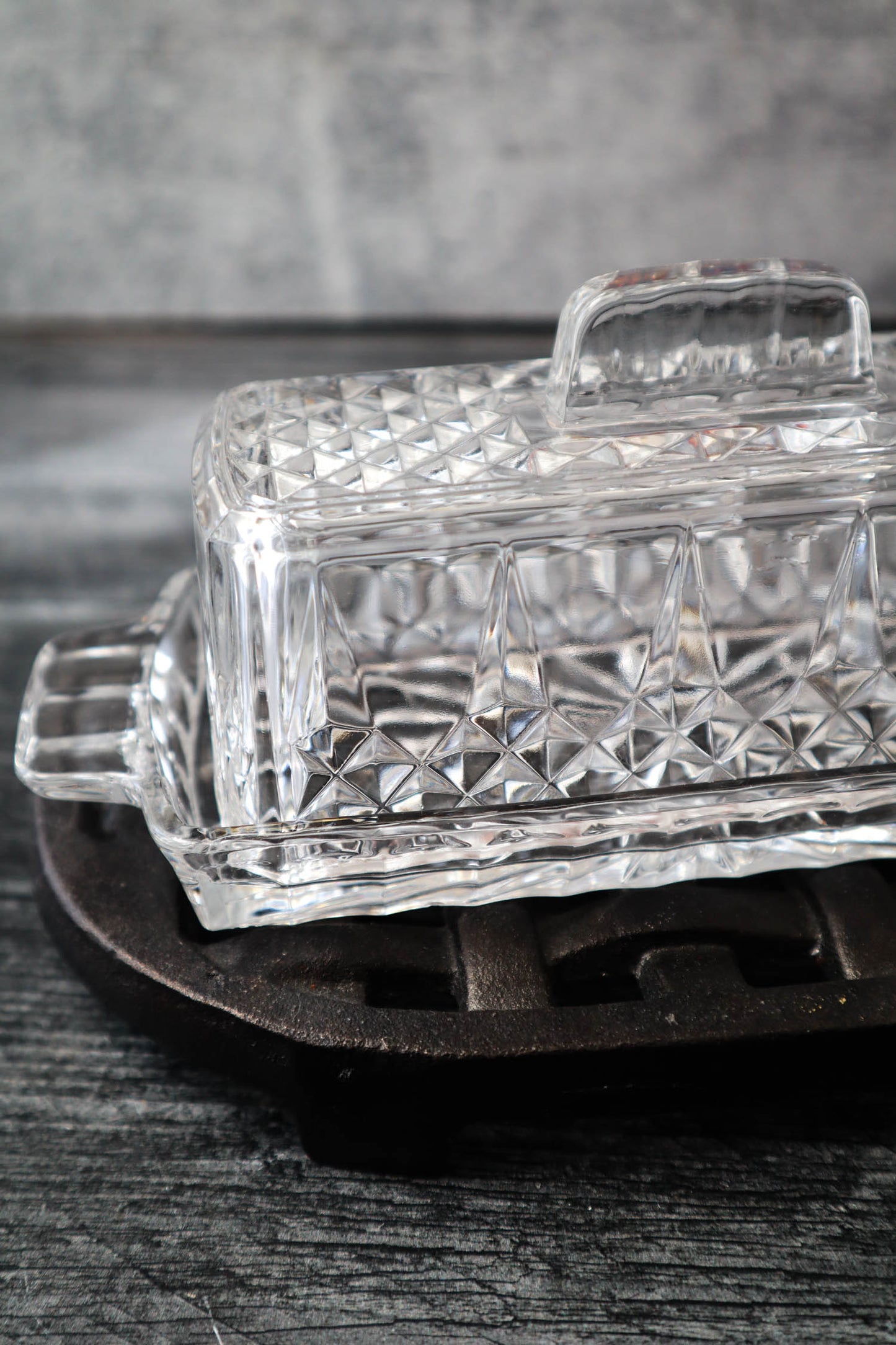 Fancy Folk Butter Dish