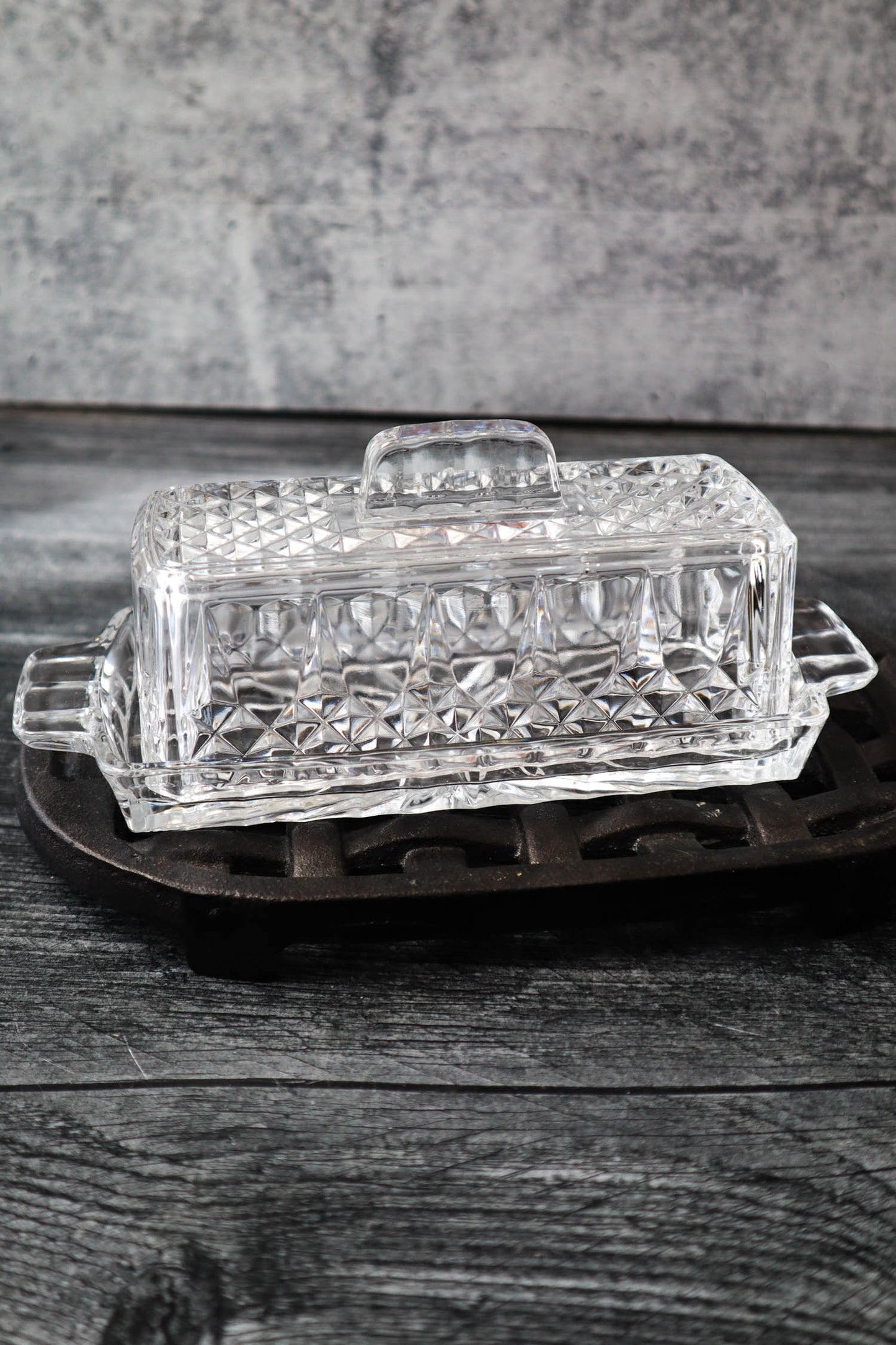 Fancy Folk Butter Dish