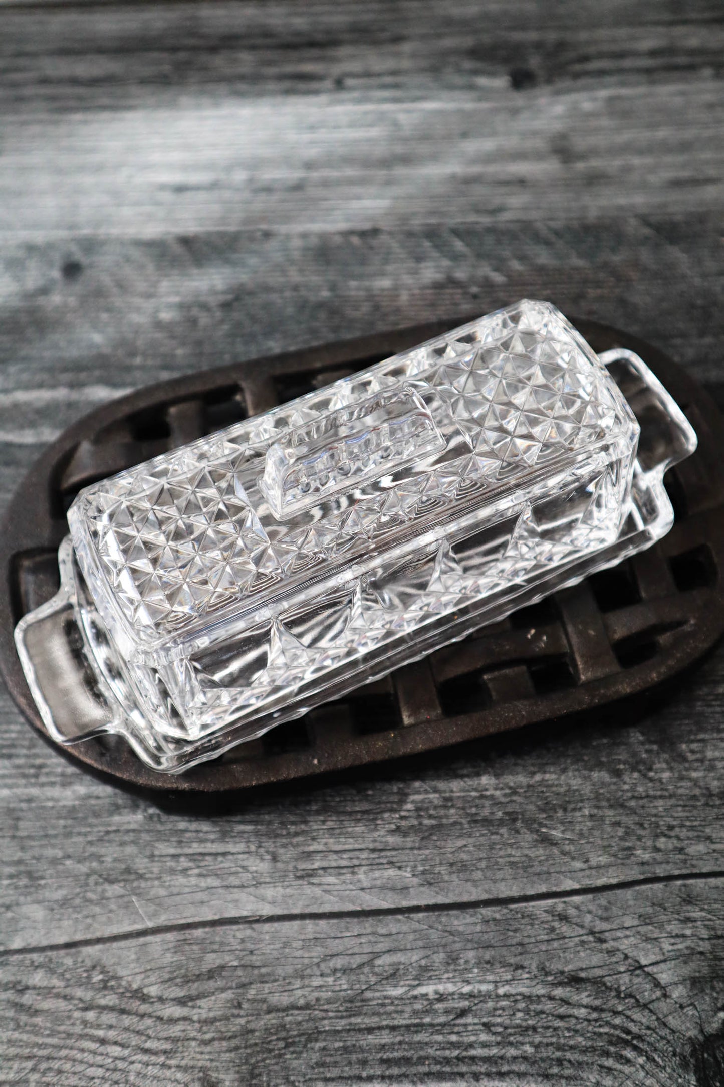 Fancy Folk Butter Dish