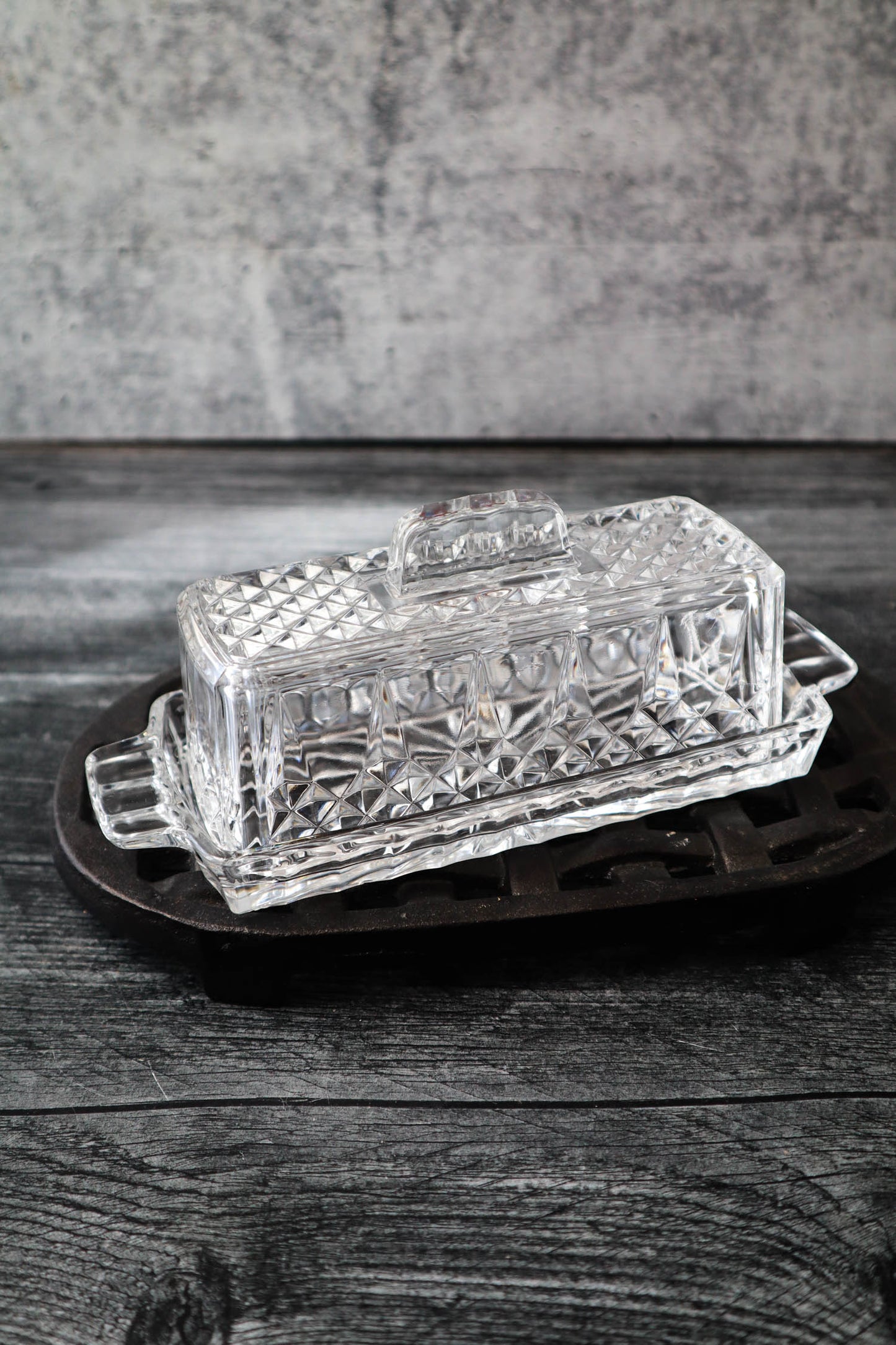 Fancy Folk Butter Dish