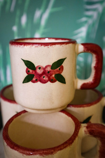 Cape Cod Cranberry Coffee Mugs