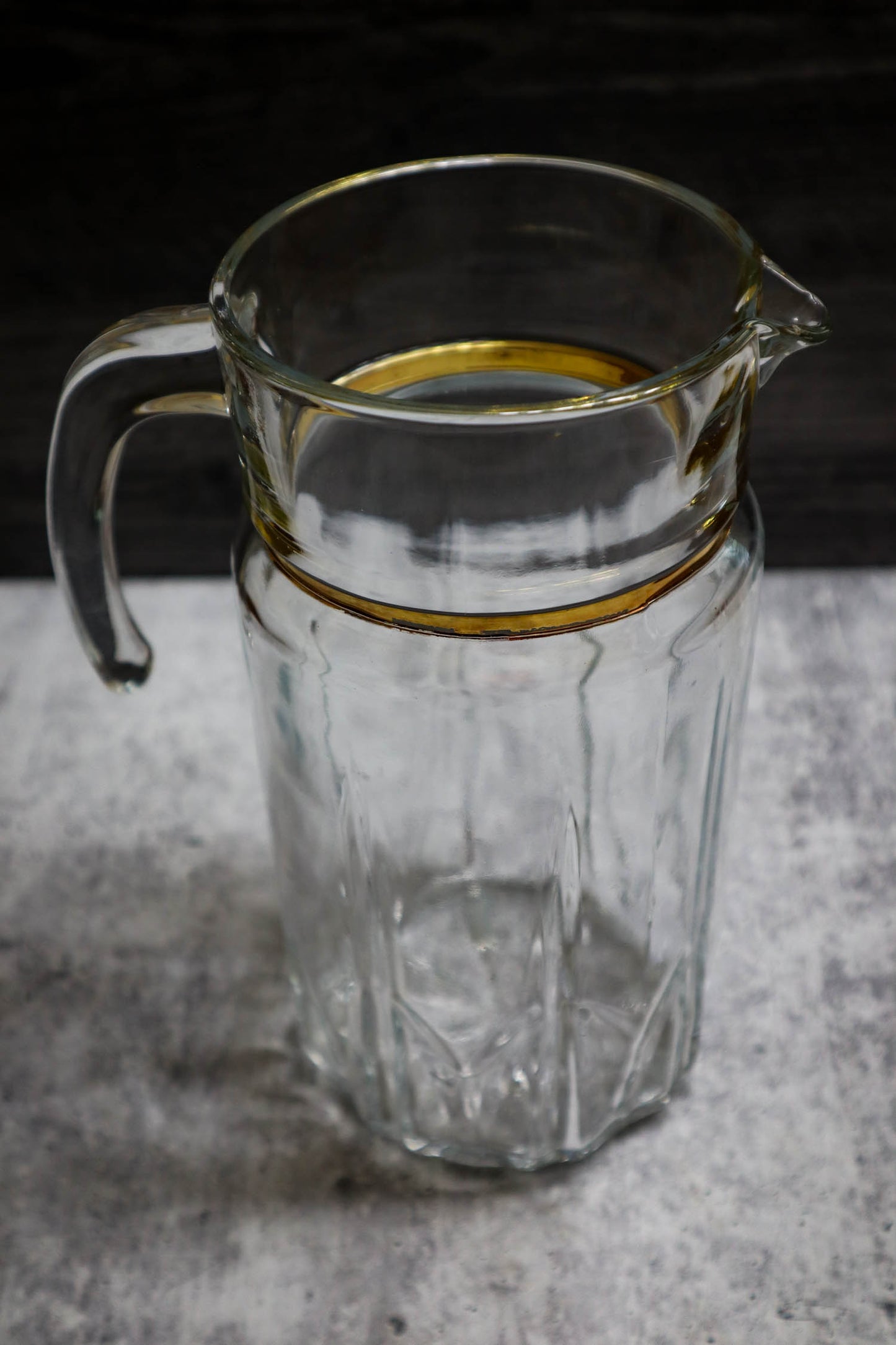 A Touch of Gold Pitcher