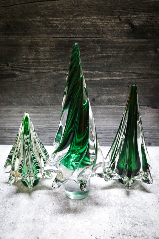 Glass Christmas Tree Forest