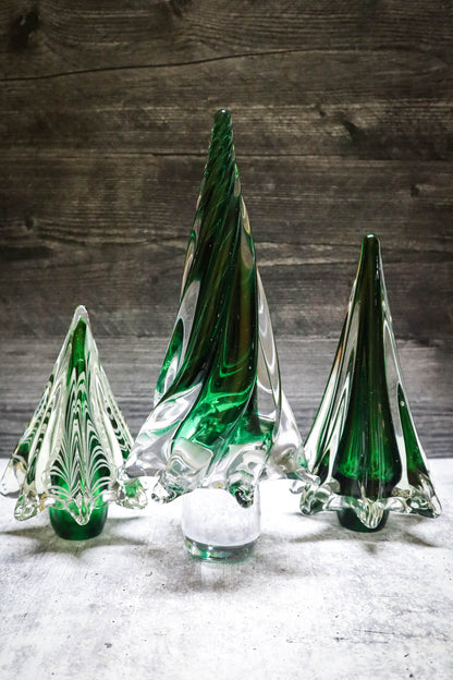 Glass Christmas Tree Forest