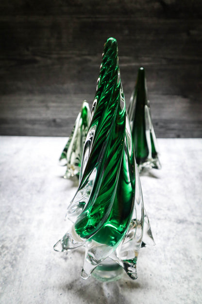 Glass Christmas Tree Forest