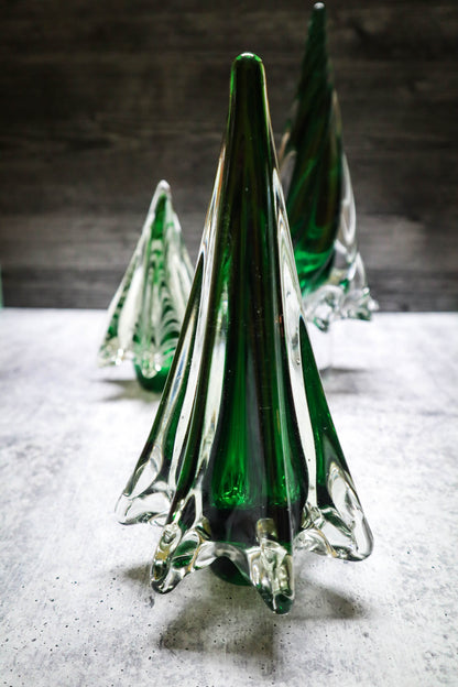 Glass Christmas Tree Forest