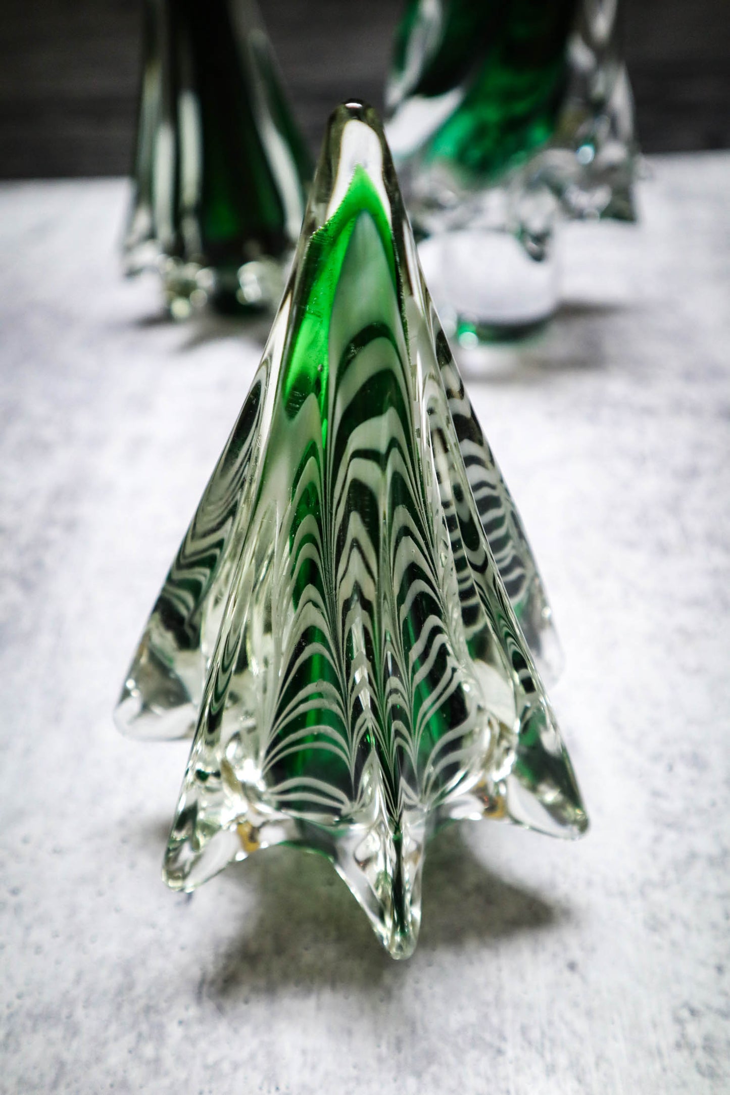 Glass Christmas Tree Forest