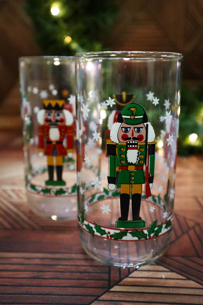 Wooden Soldier Water Glasses