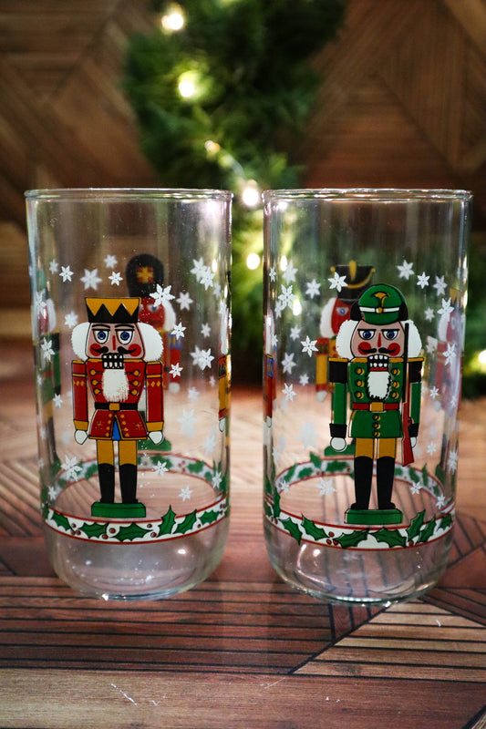 Wooden Soldier Water Glasses