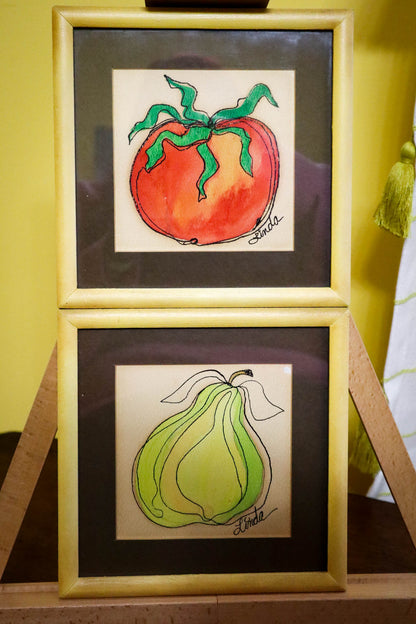 Hand Painted Produce