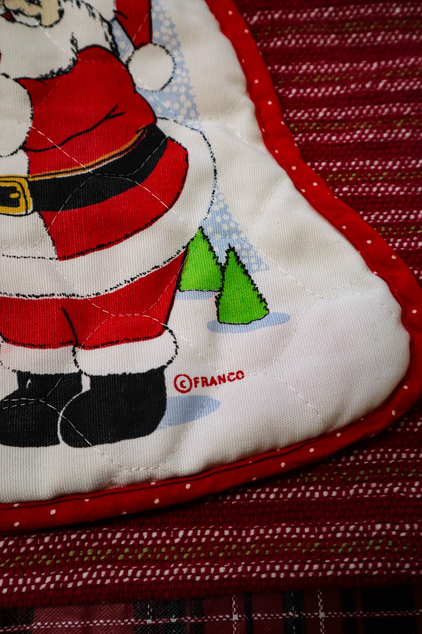 Quirky Quilted Christmas Pot Holders