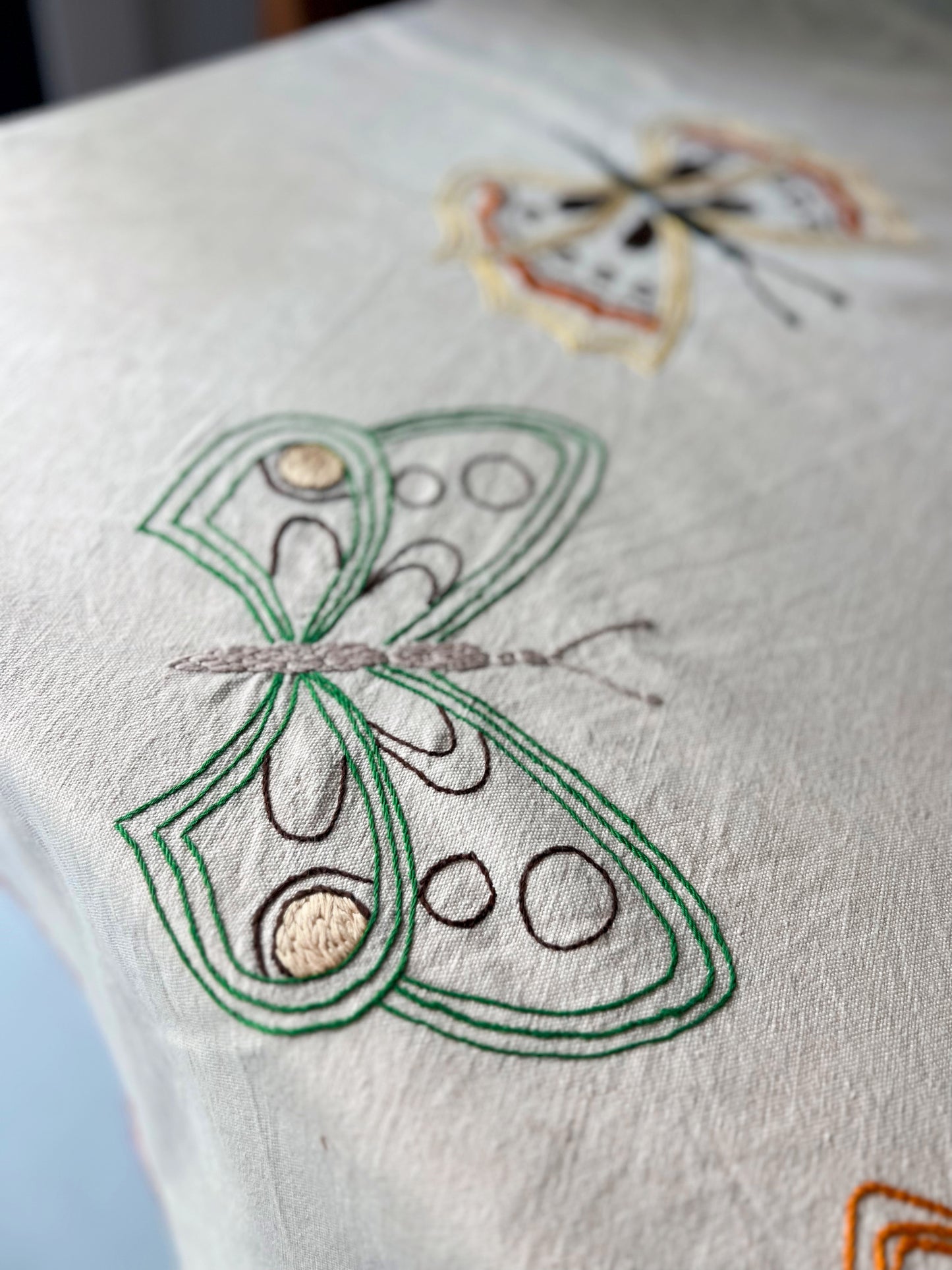 Butterfly Circle Tablecloth