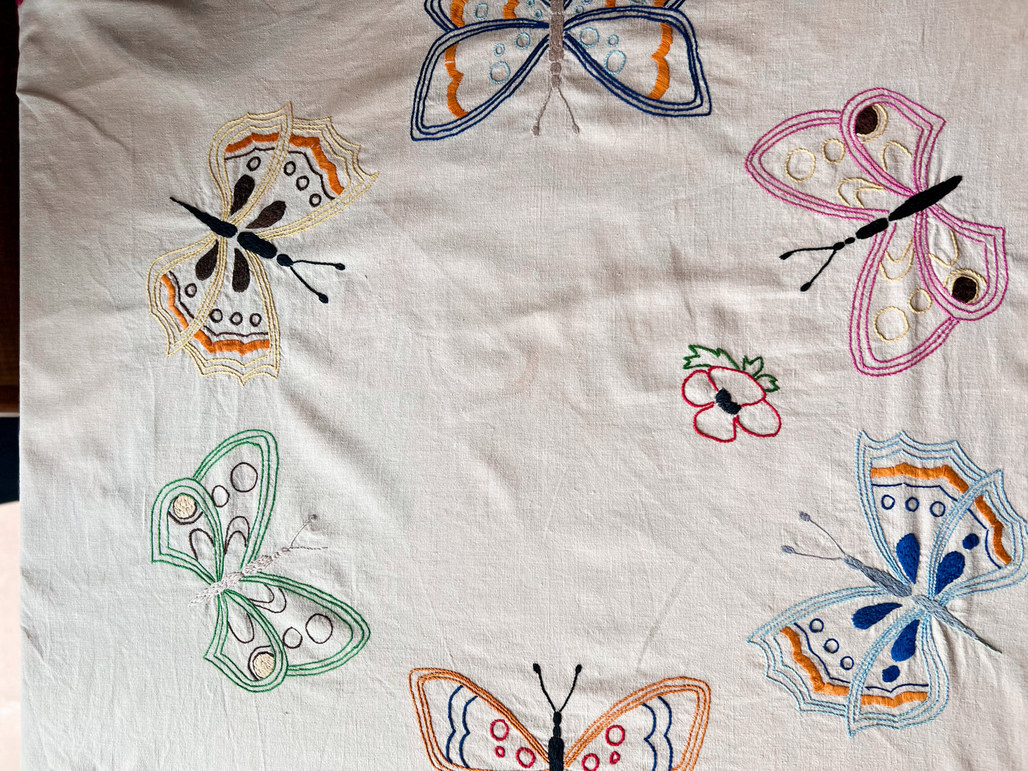 Butterfly Circle Tablecloth