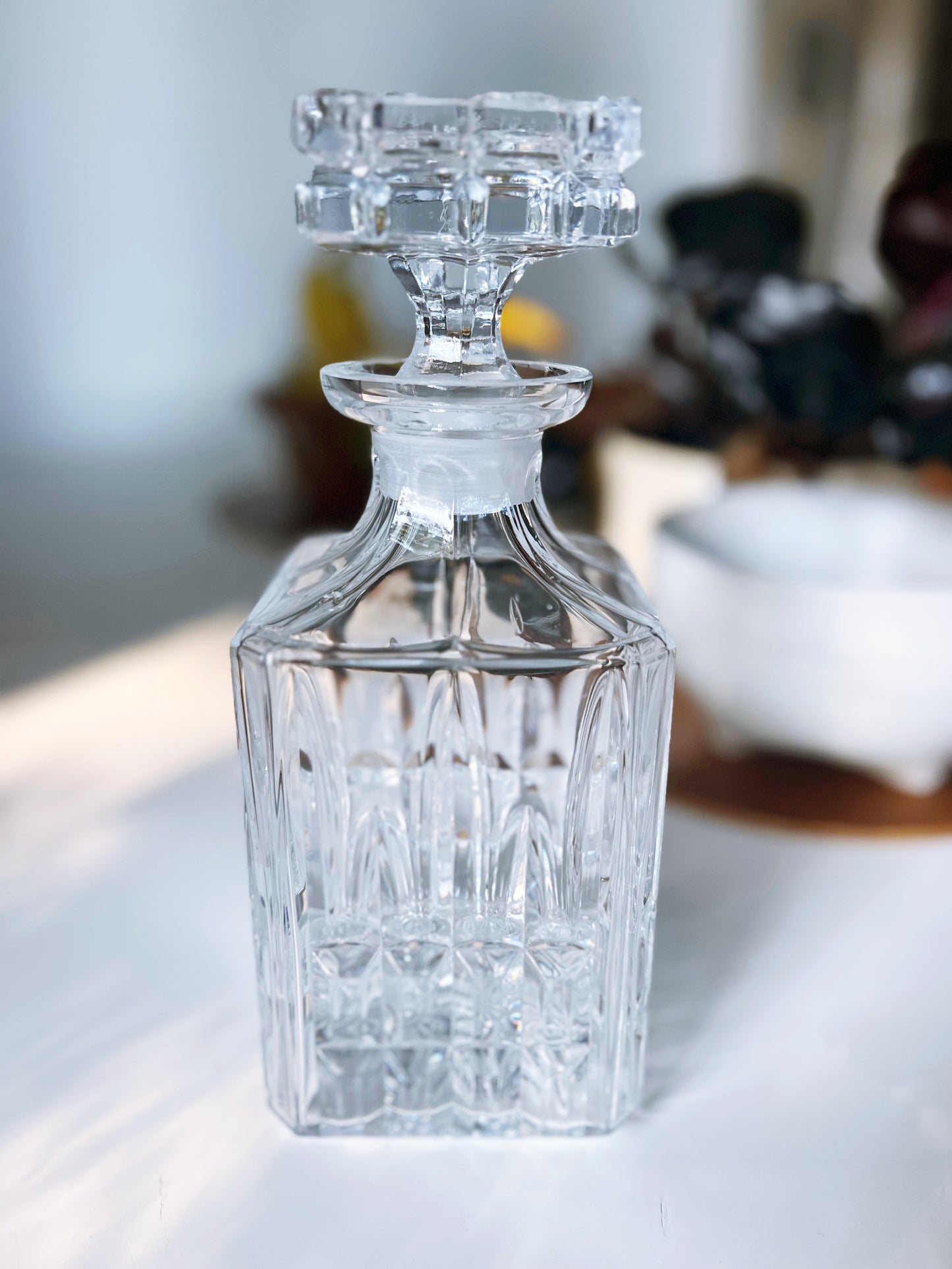 Squared Off Decanter
