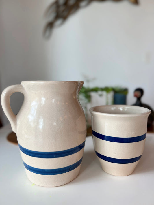 French Countryside Crockware & Pitcher