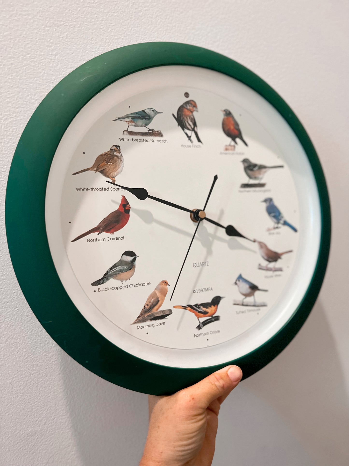 Singing Songbird Clock