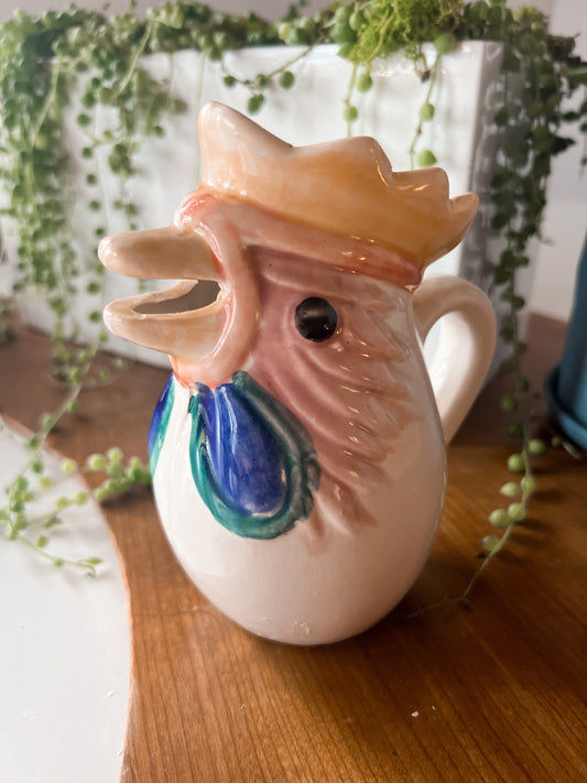 Cock-a-Doodle Do Creamer Pitcher