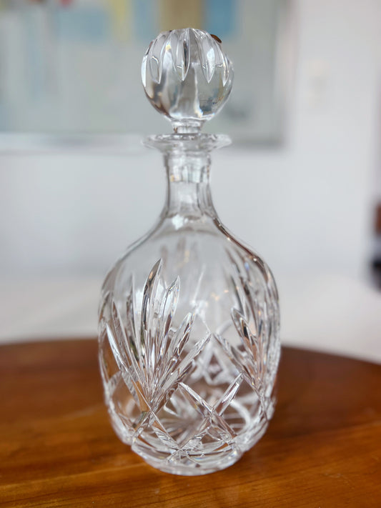 Clear as Day Crystal Decanter
