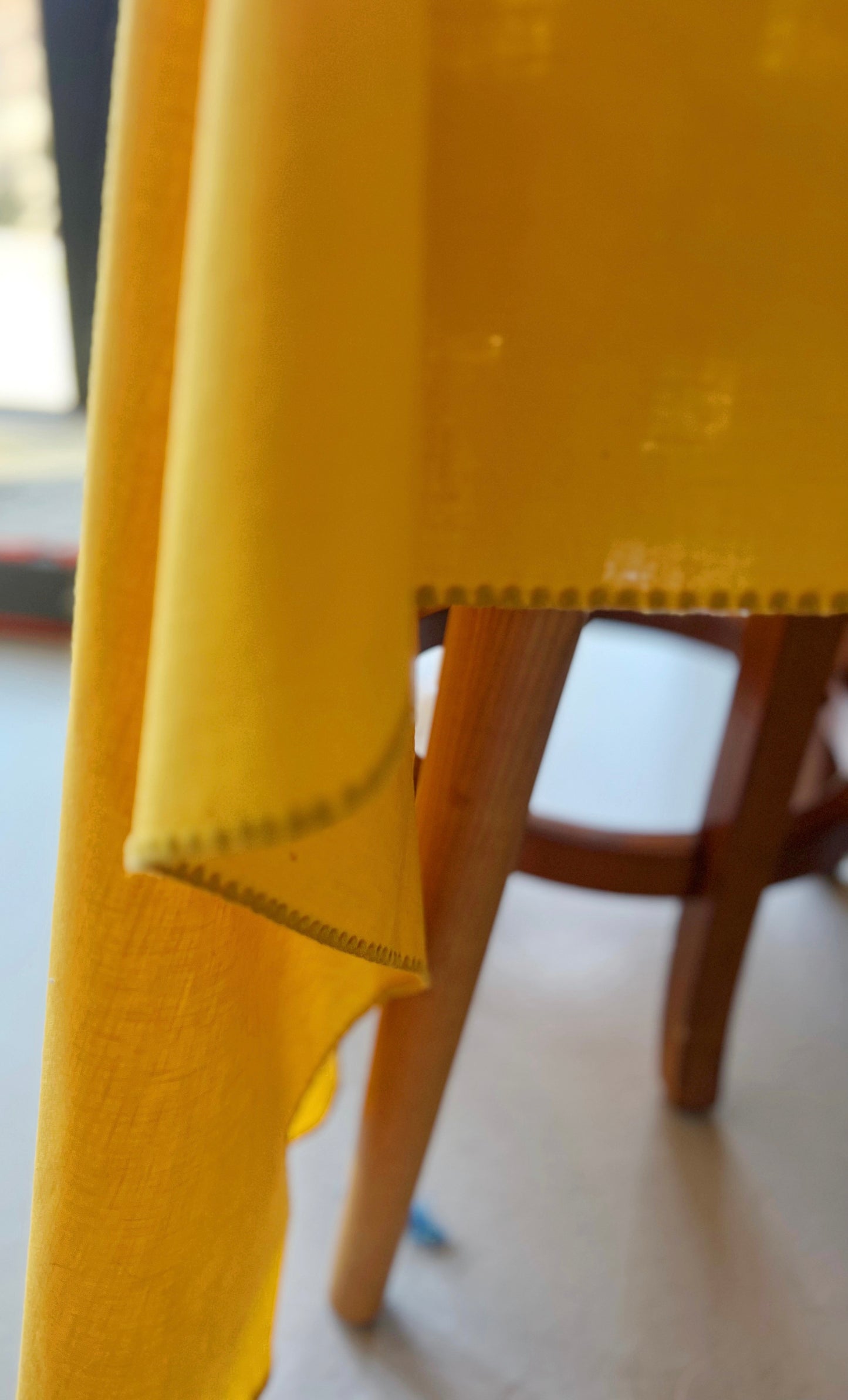 Shade of Yellow Tablecloth