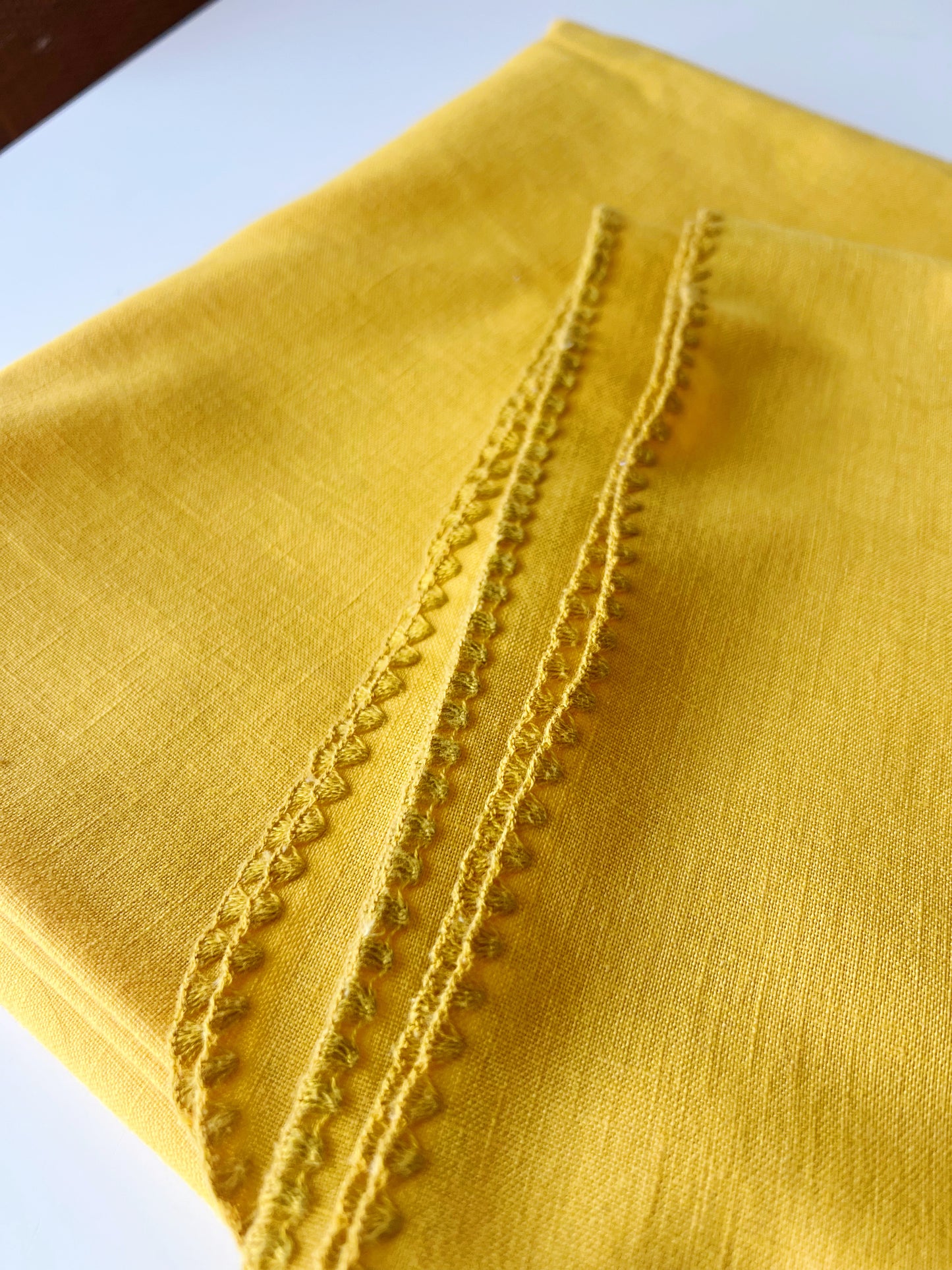 Shade of Yellow Tablecloth