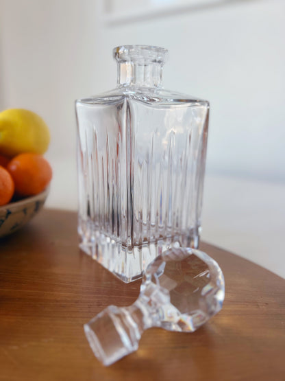 Square Crystal Showstopper Decanter