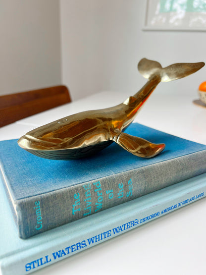 Magnificent Brass Whale