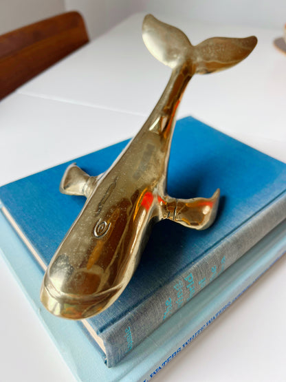 Magnificent Brass Whale