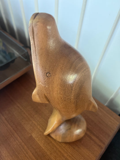 Playful Dolphin Statue