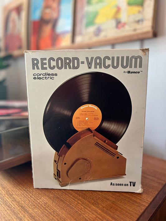 70's Vinyl Record Vacuum